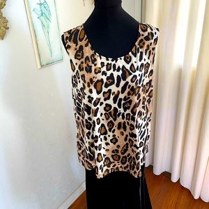 👚animal print tank top georgeus colors
